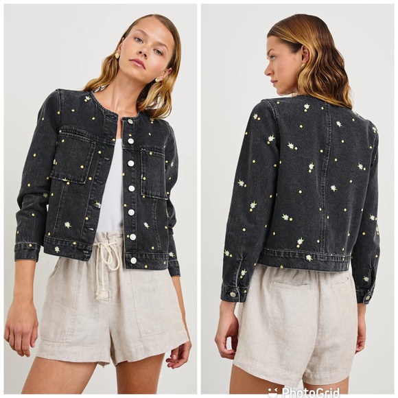 RAILS Jackets & Blazers - Rails Lido Jacket In Ash Black Floral